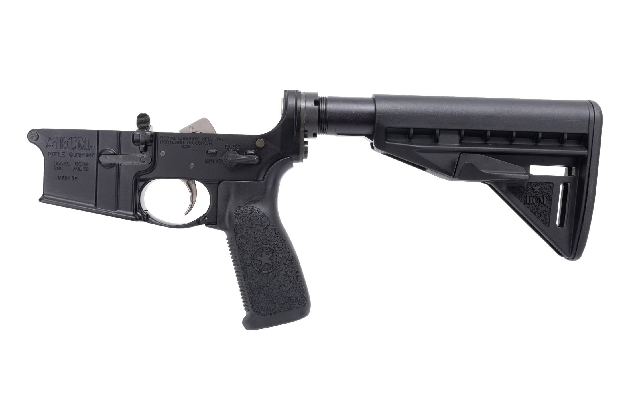 Bravo Company Bravo Company Manufacturing Complete AR-15 Lower Receiver with Mod 3 Stock - view 3